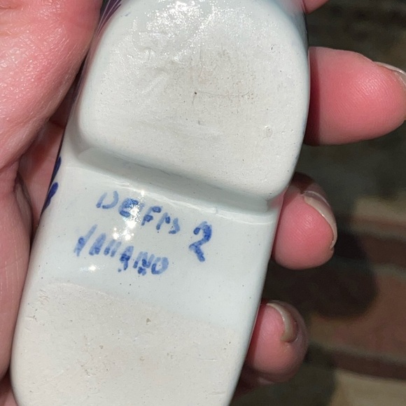 Vintage delft porcelain shoe ashtray - Picture 3 of 6